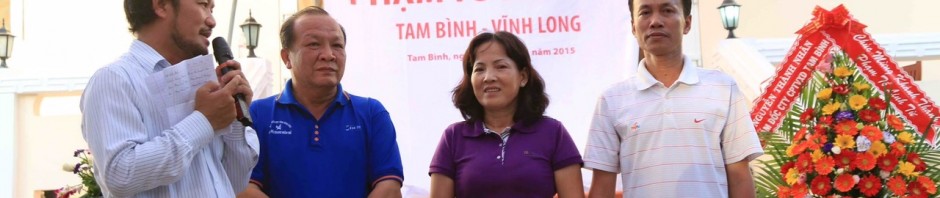 Lễ ra mắt Ban chủ nhiệm CLB Quần vợt Họ Phạm Tây Nam Bộ