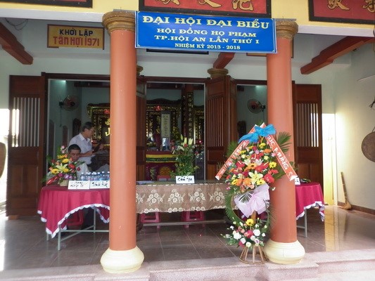 Chuẩn bị Đại hội Hội đồng Họ phạm Hội An